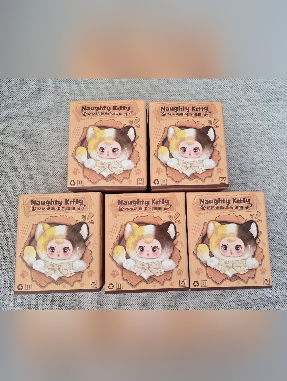 Bundle Of 5 Naughty Kitty Blind Boxes